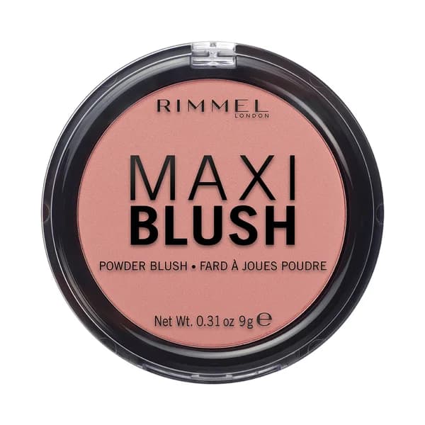 RIMMEL  Maxi blush tono 006 Exposed Colorete con textura micro polvo y acabado de larga duración. - 1 ud - Imagen del producto en Findit