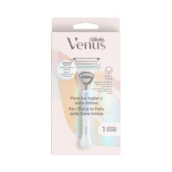 VENUS Maquina para depliación femenina de ingles y zona íntima VENUS Satin care de Gillette. - 1 ud - Imagen del producto en Findit