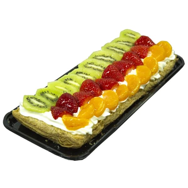 Banda hojaldrada de crema con frutas de temporada, 500g. - 0.82 kg - Imagen del producto en Findit