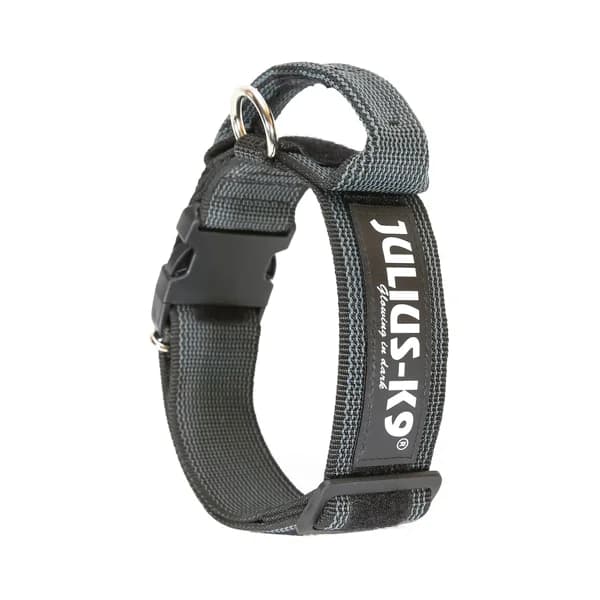 JULIUS K9 Collar regulable para perros con asa de color negro JULIUS K9 40 mm (38-53 cm) 1 ud. - 1 ud - Imagen del producto en Findit