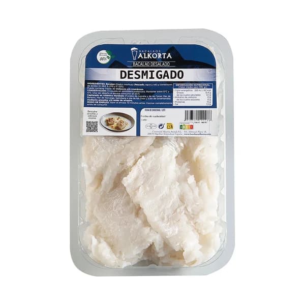 ALKORTA Bacalao desalado y desmigado ALKORTA 200 g. - 0.2 kg - Imagen del producto en Findit
