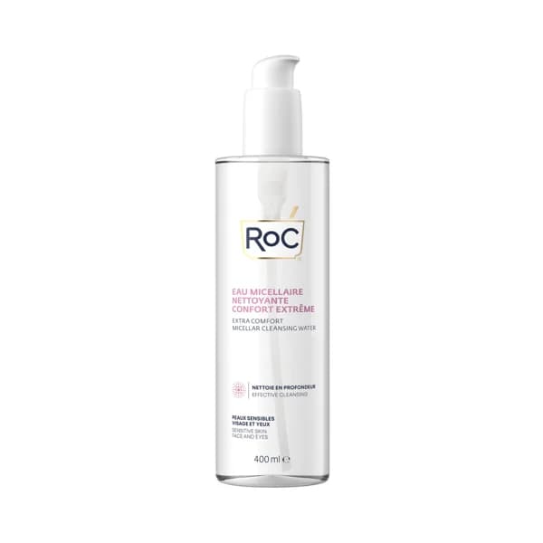 ROC Agua micelar desmaquillante para cara y ojos, especial pieles sensibles ROC 400 ml. - 0.4 l - Imagen del producto en Findit