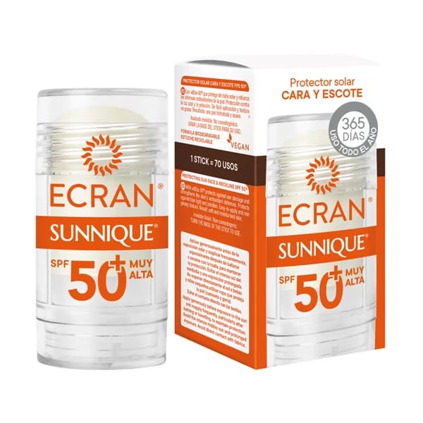 ECRAN Protector solar facial con factor de protección +50 ECRAN Crema Sólida 30 ml. - 1 ud - Imagen del producto en Findit
