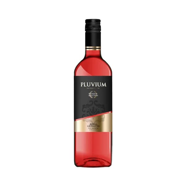 Vino rosado con denominación de origen Valencia PLUVIUM Premium selección botella de 75 cl. - 1 ud - Imagen del producto en Findit