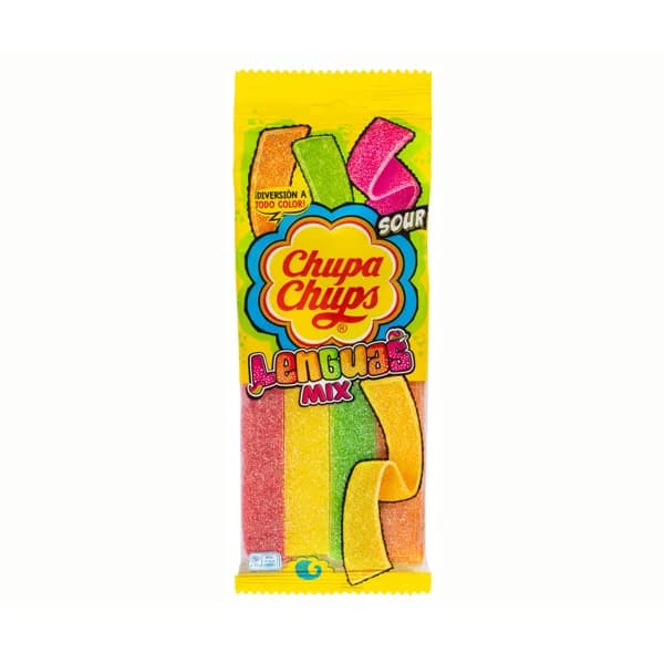 CHUPA CHUPS Gomis Belt Caramelo biando tricolor 115 g. - 0.12 kg - Imagen del producto en Findit