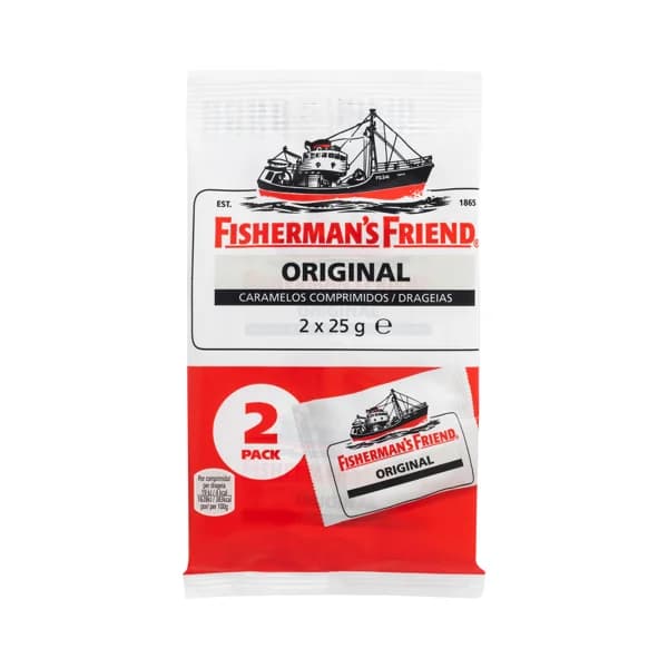 FISHERMAN`S FRIEND Caramelo clásico 2 uds. 50 g. - 0.05 kg - Imagen del producto en Findit