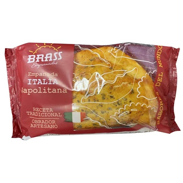 BRASS Empanada Napolitana, receta tradicional de Italia 140 g. - 0.14 kg - Imagen del producto en Findit