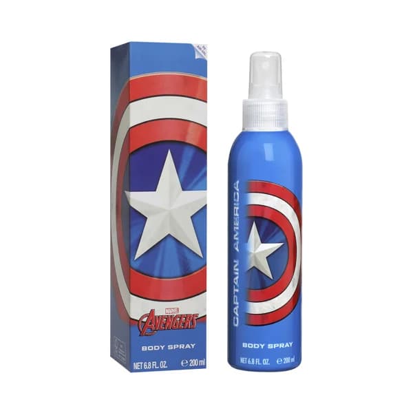 LOS VENGADORES Colonia fresca familiar con vaporizador en spray LOS VENGADORES Capitán américa 200 ml. - 0.2 l - Imagen del producto en Findit