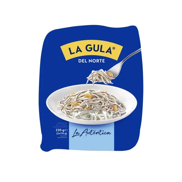 LA GULA DEL NORTE Sucedáneo de angulas LA GULA DEL NORTE 250 g. - 0.23 kg - Imagen del producto en Findit