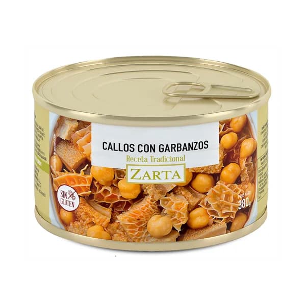 ZARTA Callos con garbanzos 380 g. - 0.38 kg - Imagen del producto en Findit