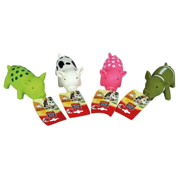 RIGA Cerdo de latex para perros 1 uds. - 1 ud - Imagen del producto en Findit