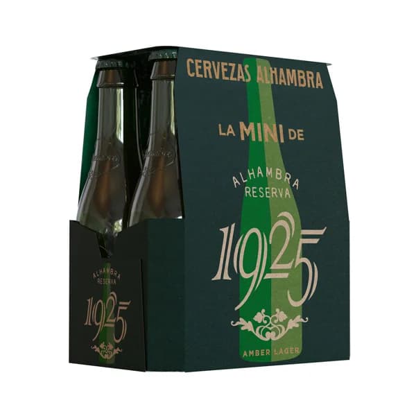 ALHAMBRA Reserva 1925 Cerveza pack de 6 botellas de 22,5 cl. - 1.35 l - Imagen del producto en Findit