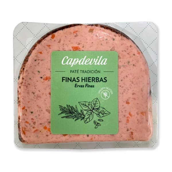 CAPDEVILLA Paté tradiconal a las finas hierbas 100 g. - 0.14 kg - Imagen del producto en Findit