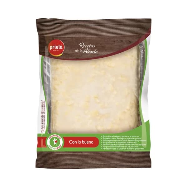 PRIELA Canelones con bechamel rellenos de carne Recetas d e la abuela 300 g. - 0.3 kg - Imagen del producto en Findit