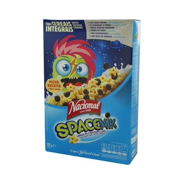 NACIONAL Cereales de chocolate y miel Spacemix 375 g. - 0.38 kg - Imagen del producto en Findit