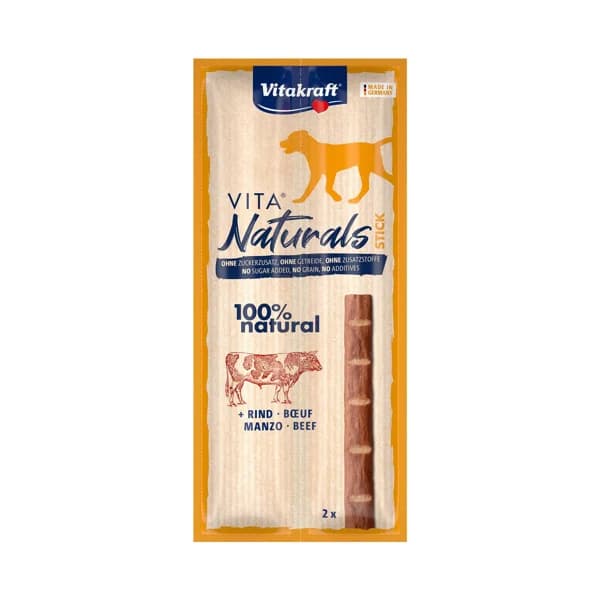 VITAKRAFT Sticks de ternera 100% natural VITAKRAFT 2x11g. - 1 ud - Imagen del producto en Findit