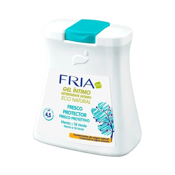 FRIA Eco natural Gel para la higiene íntima con extracto de Té verde y menta y efecto refrescante 250 ml. - 0.25 l - Imagen del producto en Findit