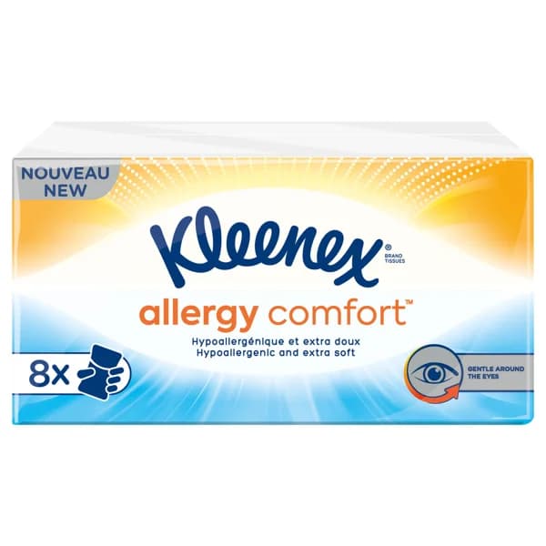 KLEENEX Pañuelos extra suaves para uso frecuente KLEENEX pack 8 uds. - 1 ud - Imagen del producto en Findit