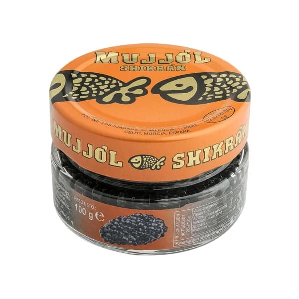 SHIKRÁN Sucedáneo de huevas de mujjol (micronizado) SHIKRAN 100 g. - 0.1 kg - Imagen del producto en Findit