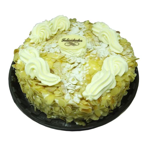 Tarta de nata con almendras, 700g. - 0.7 kg - Imagen del producto en Findit