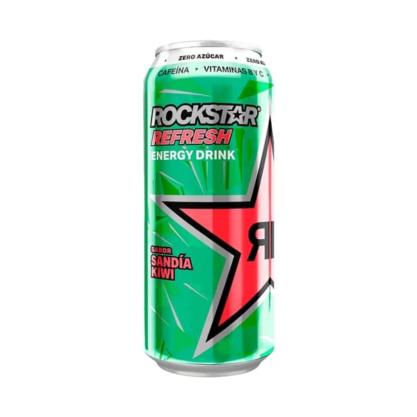 ROCKSTAR Bebida energética sabor sandía y kiwi lata 500 ml. - 0.5 l - Imagen del producto en Findit