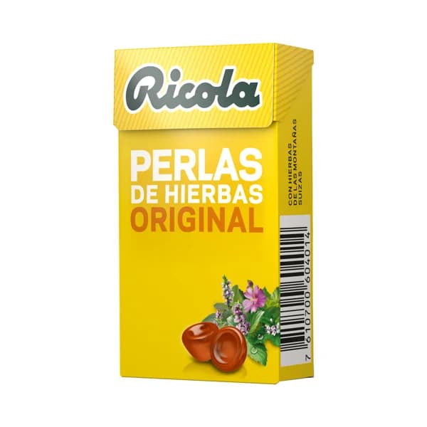 RICOLA Original Perlas de hierbas suizas, sin azúcar 25 g. - 1 ud - Imagen del producto en Findit