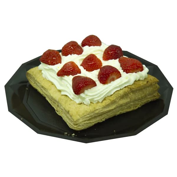 Tarta de nata con fresas, 500 g. - 0.5 kg - Imagen del producto en Findit