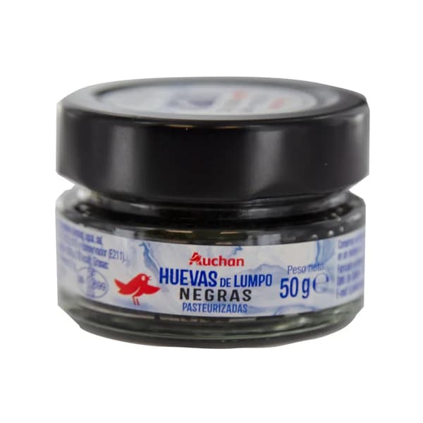 AUCHAN Huevas negras de lumpo 50 g. Producto Alcampo - 0.05 kg - Imagen del producto en Findit