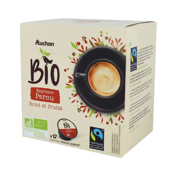 ALCAMPO ECOLÓGICO Café en cápsulas de Perú I7 12 uds. - 0.08 kg - Imagen del producto en Findit