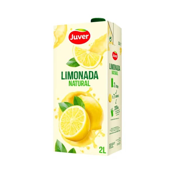 JUVER Limonada natural 2 L. - 2 l - Imagen del producto en Findit