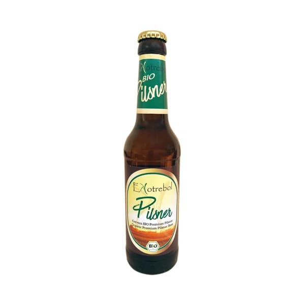 EKOTREBOL Cerveza ecológica premiun tipo Pilsner botellín 33 cl. - 0.33 l - Imagen del producto en Findit