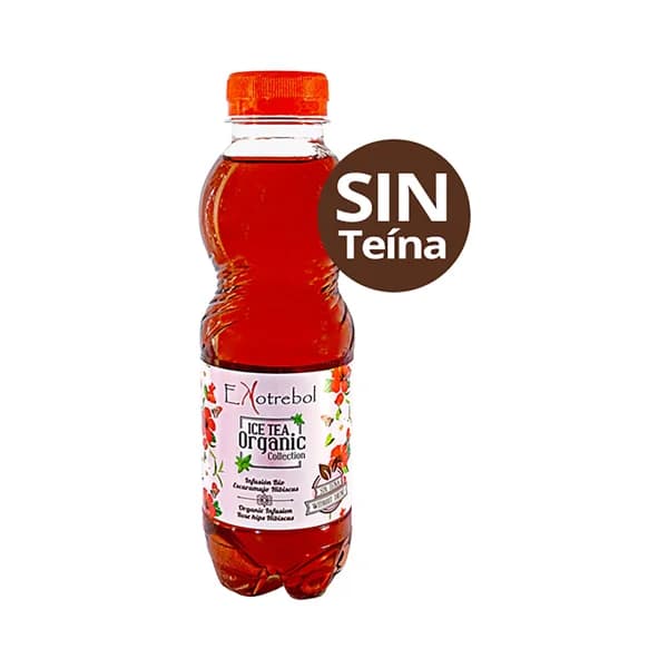 EKOTREBOL Bebida de té con escaramujo e hibísco ecológico EKOTREBOL 500 ml. - 0.5 l - Imagen del producto en Findit