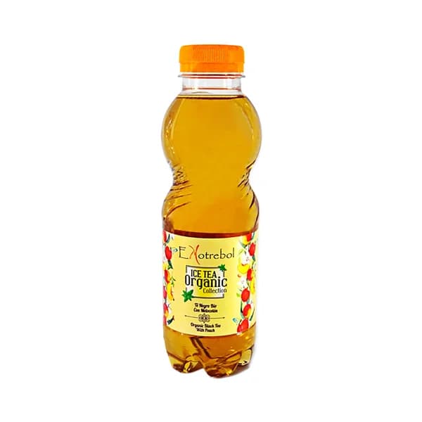EKOTREBOL Té negro ecológico con melocotón EKOTREBOL 500 ml - 0.5 l - Imagen del producto en Findit