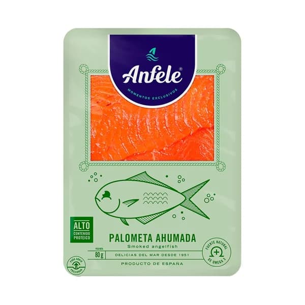 ANFELE Palometa roja ahumada 80 g. - 0.08 kg - Imagen del producto en Findit