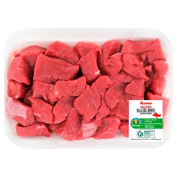 ALCAMPO CULTIVAMOS LO BUENO Tacos de carne de 2ª de vacuno Villa del monte - 1 ud - Imagen del producto en Findit