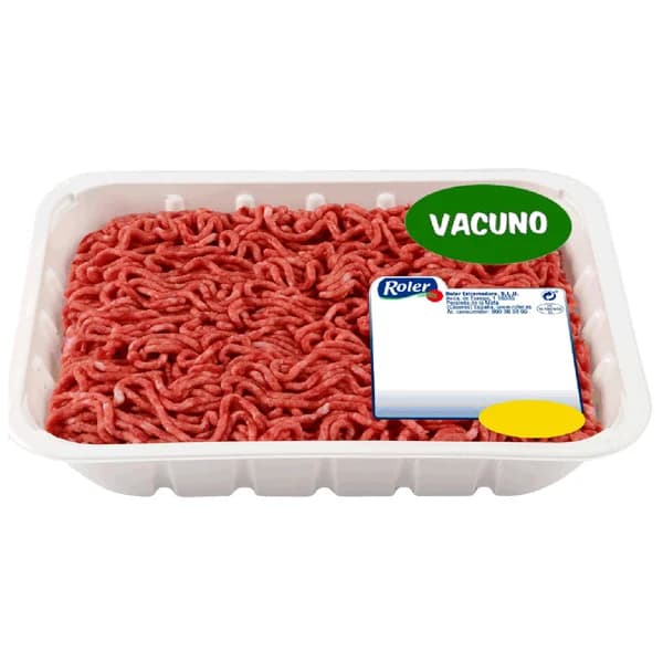 Bandeja con preparado de carne picada de vacuno ROLER 800 g. - 0.8 kg - Imagen del producto en Findit