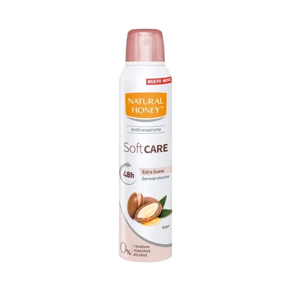 NATURAL HONEY Soft care Desodorante en spray para mujer, con aroma a argán 200 ml. - 0.2 l - Imagen del producto en Findit