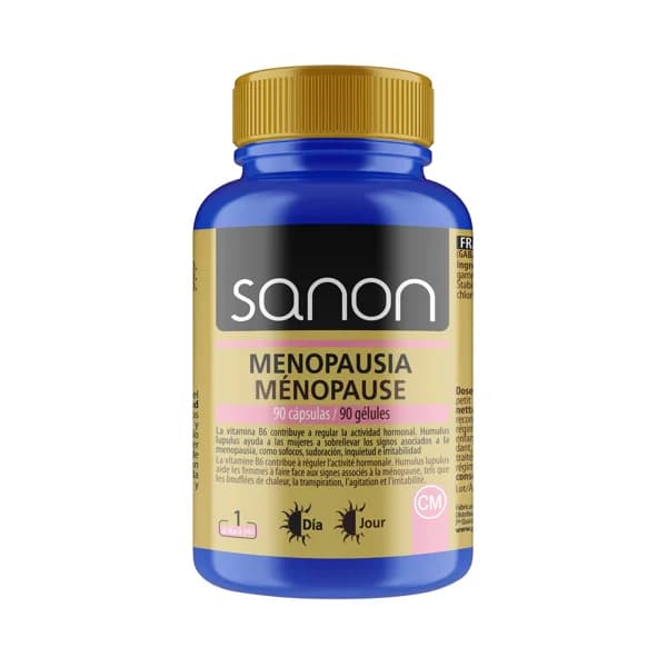 SANON Complemento alimenticio a base de Triptófano, GABA, Tirosina y vitamina B6 90 cápsulas. - 1 ud - Imagen del producto en Findit