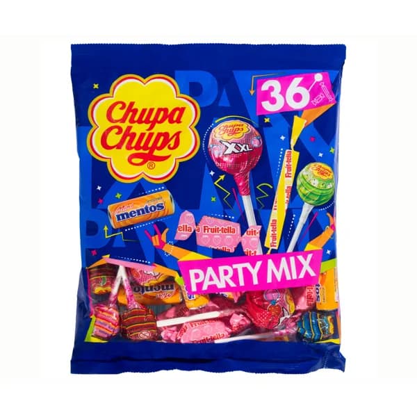 CHUPA CHUPS Party mix Golosinas y caramelos de sabores surtidos 400 g. - 0.4 kg - Imagen del producto en Findit