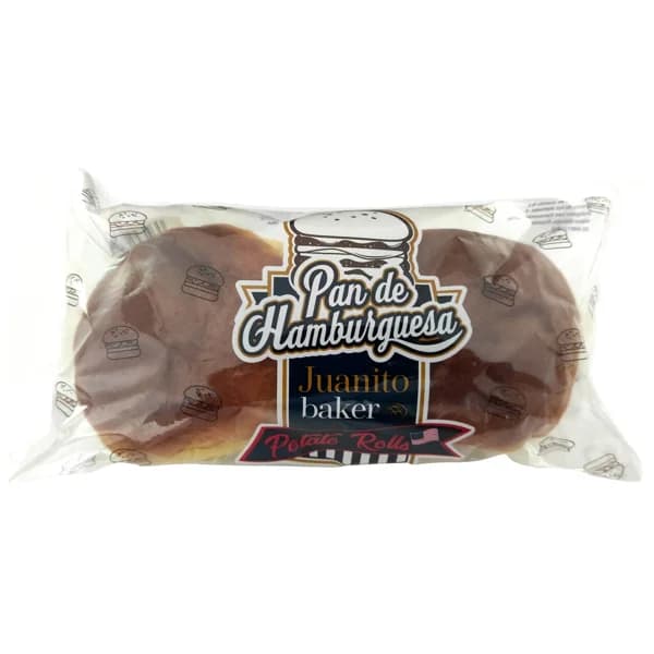 JUANITO BAKER Potato Roll Pan burger Potato Roll 150 g. - 0.15 kg - Imagen del producto en Findit