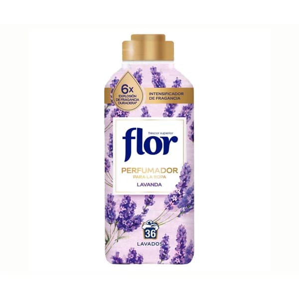FLOR Perfumador para la ropa con aroma a lavanda, 36 lavados, 720 ml. - 0.72 l - Imagen del producto en Findit