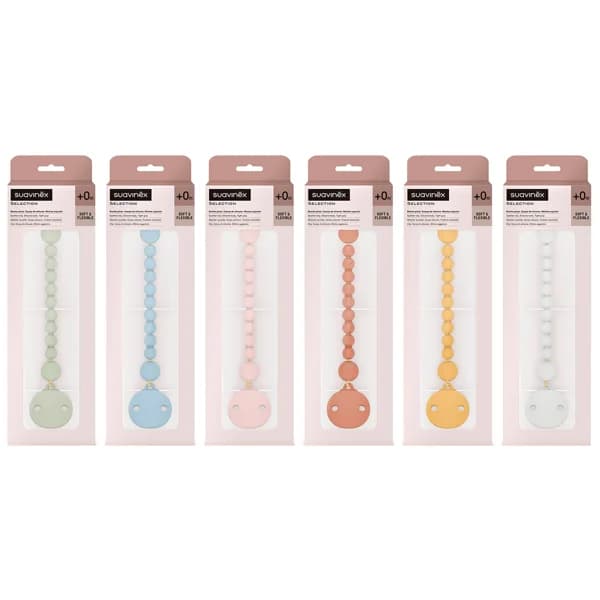 SUAVINEX Selection Cadena para chupete de bolitas silicona, +0 meses. - 1 ud - Imagen del producto en Findit
