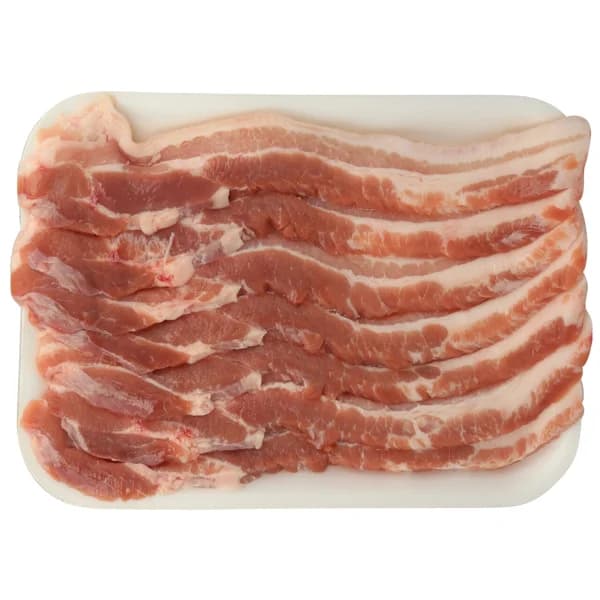 Panceta fresca de cerdo blanco cortada en filetes - 1 ud - Imagen del producto en Findit