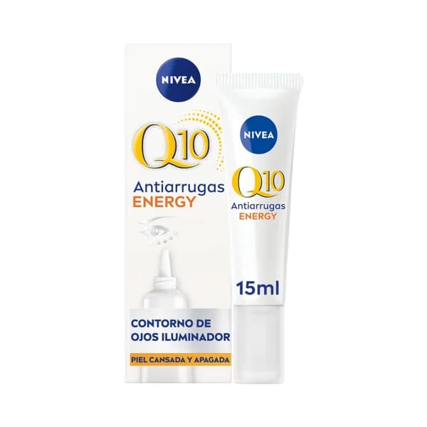 NIVEA Q10 energy Contorno de ojos energizante, para piel cansada y apagada 15 ml. - 1 ud - Imagen del producto en Findit