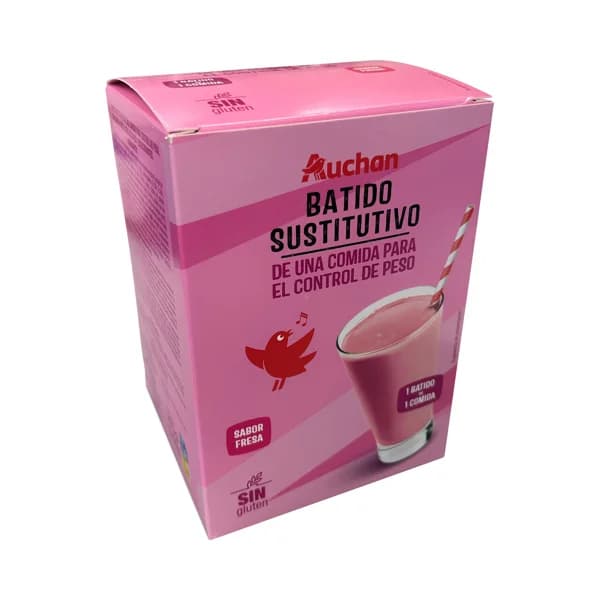 PRODUCTO ALCAMPO Batido sustitutivo de una comida, sabor fresa 9 uds. - 0.27 kg - Imagen del producto en Findit