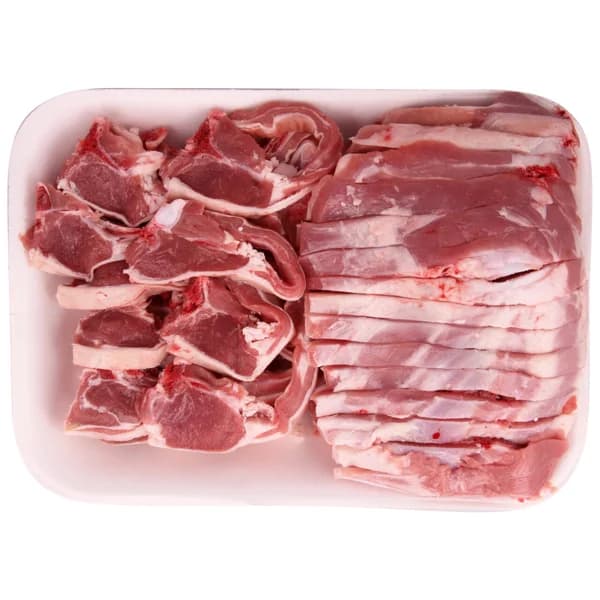 Cuarto de cordero recental hecho chuletas - 1 ud - Imagen del producto en Findit
