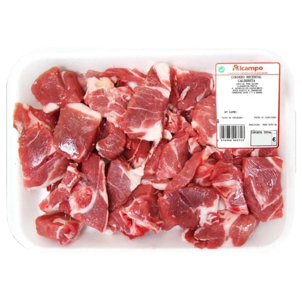 Caldereta de cordero recental - 1 ud - Imagen del producto en Findit