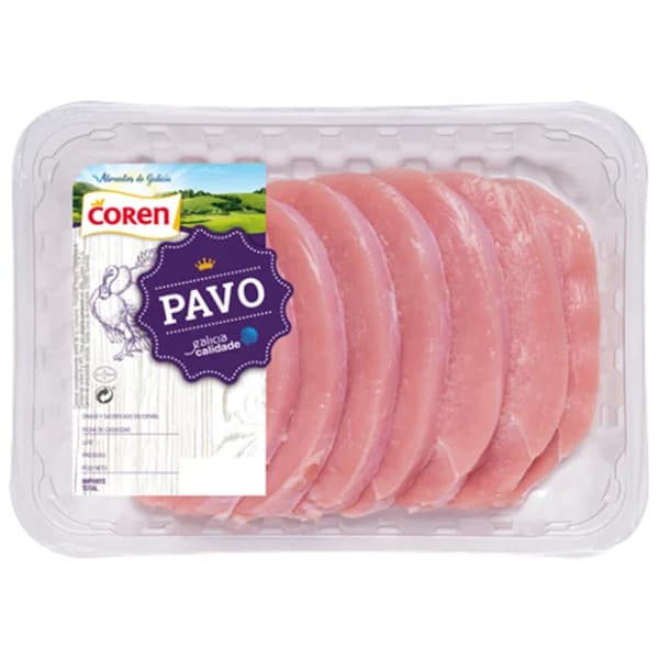 COREN Bandeja  de filetes de pechuga de pavo - 1 ud - Imagen del producto en Findit