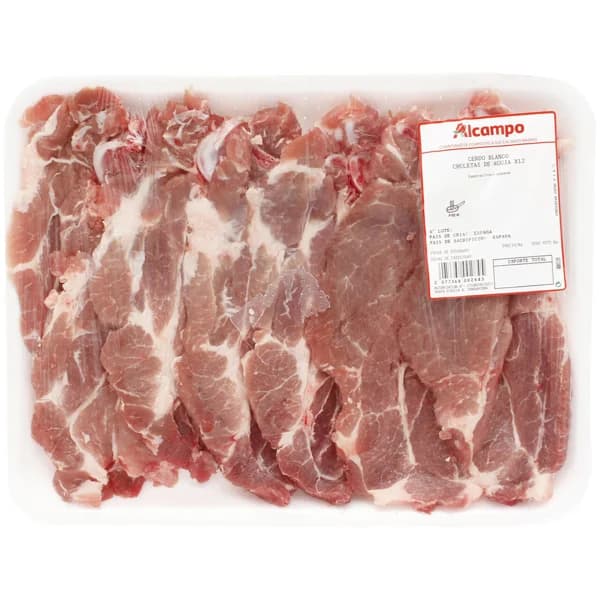 Chuletas de aguja, idelaes para freir - 1 ud - Imagen del producto en Findit