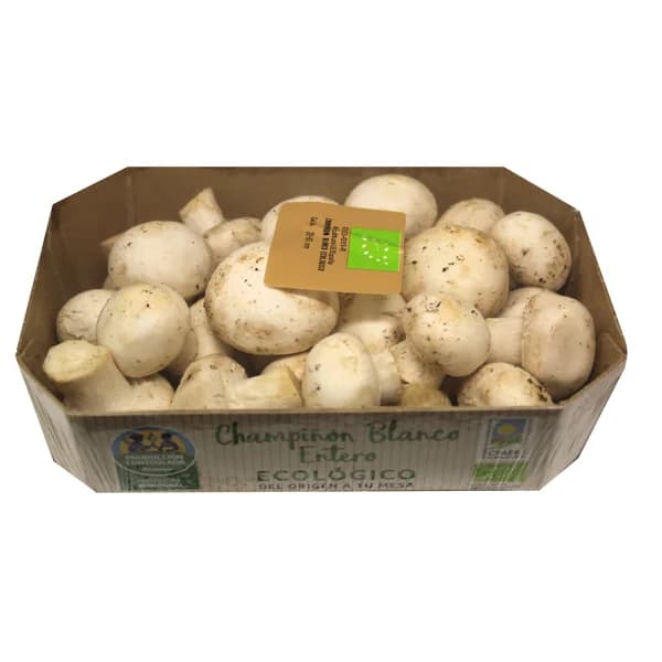 ALCAMPO CULTIVAMOS LO BUENO ECOLÓGICO Champiñón blanco ecológico  250 g. - 0.25 kg - Imagen del producto en Findit